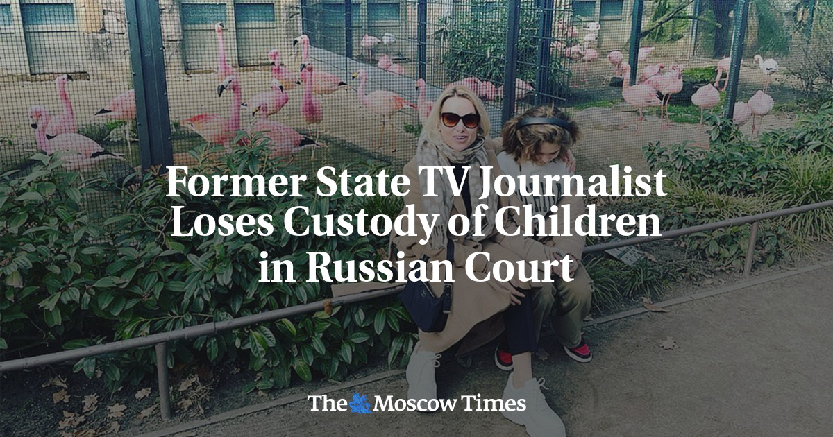 Former State TV Journalist Loses Custody of Children in Russian Court