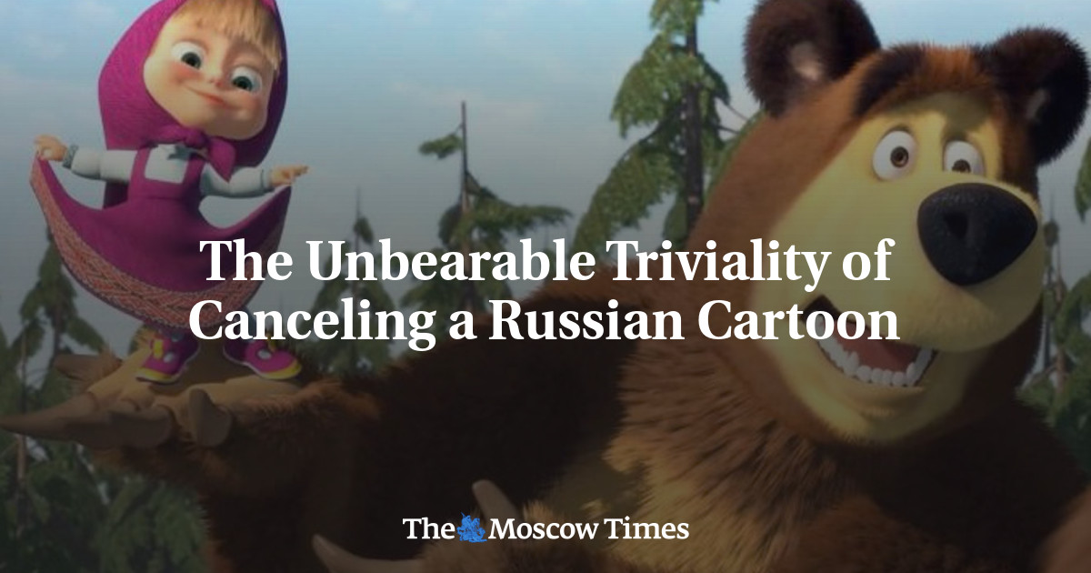 The Unbearable Triviality of Cancelling a Russian Cartoon
