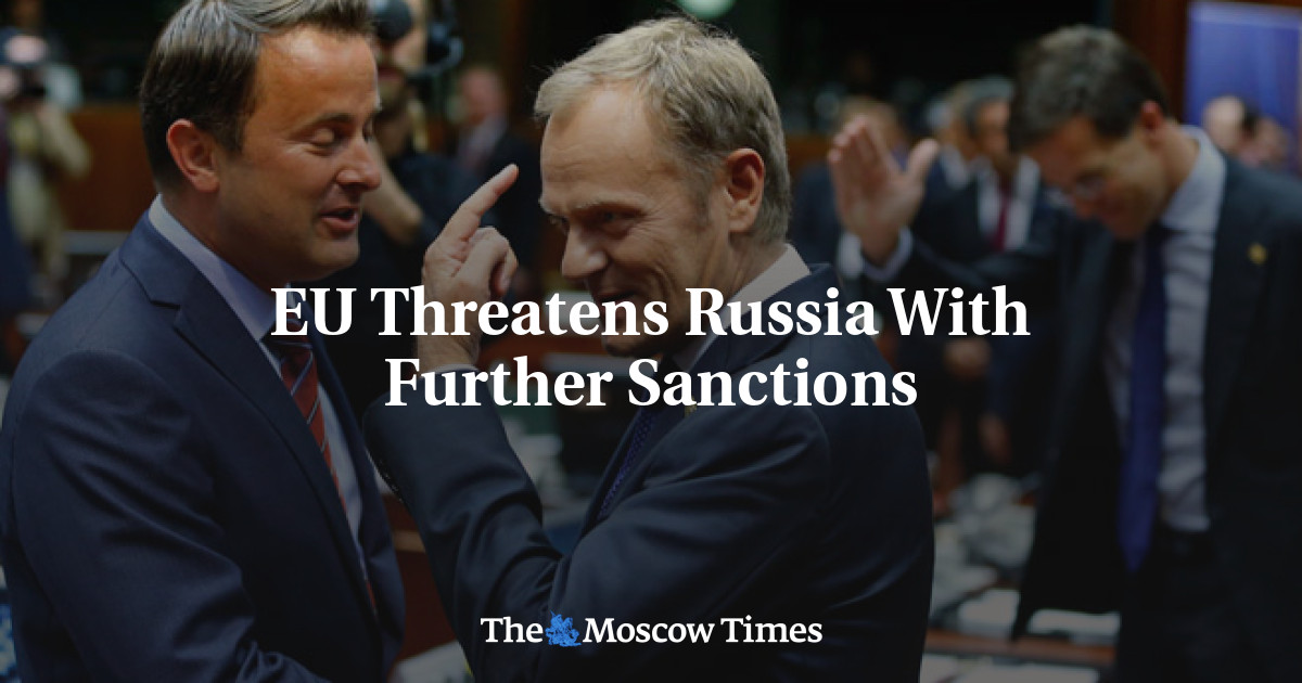 UE mengancam Rusia dengan sanksi lebih lanjut