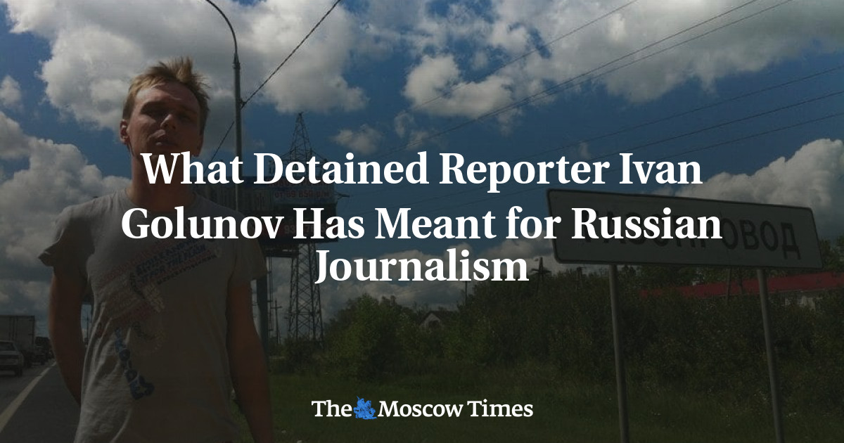 Apa arti reporter Ivan Golunov yang ditahan bagi jurnalisme Rusia