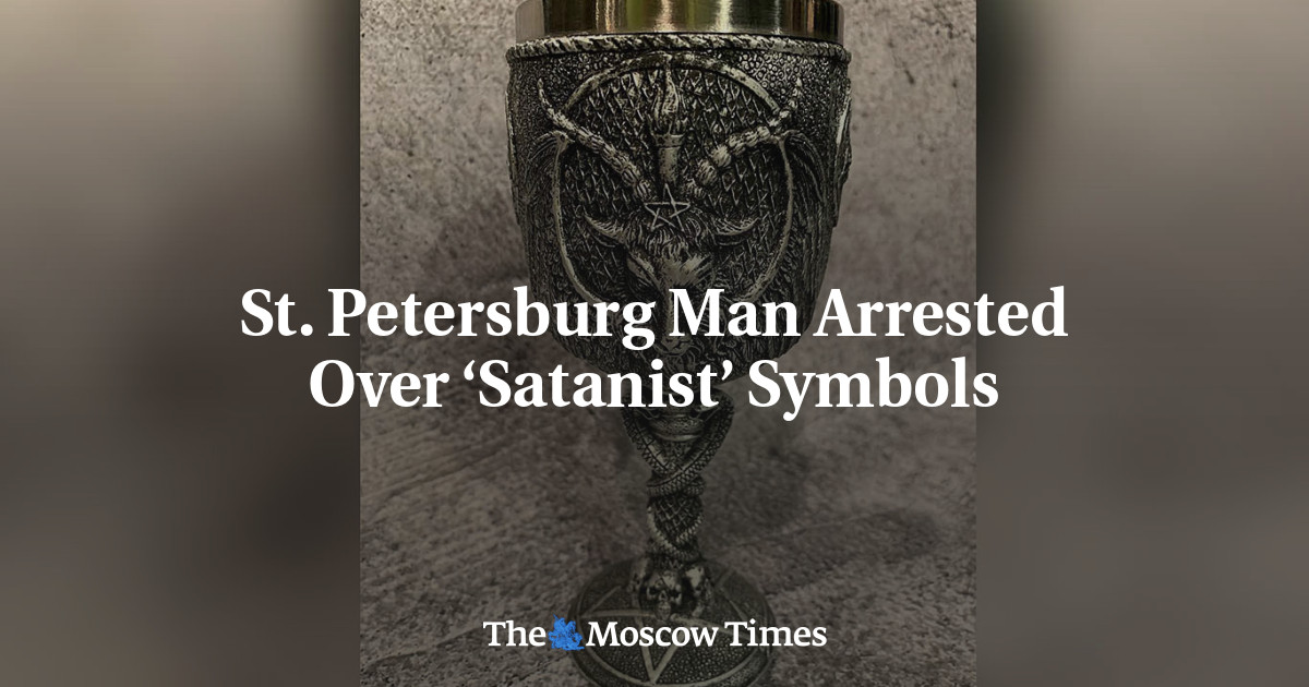 St. Petersburg Man Arrested Over ‘Satanist’ Symbols