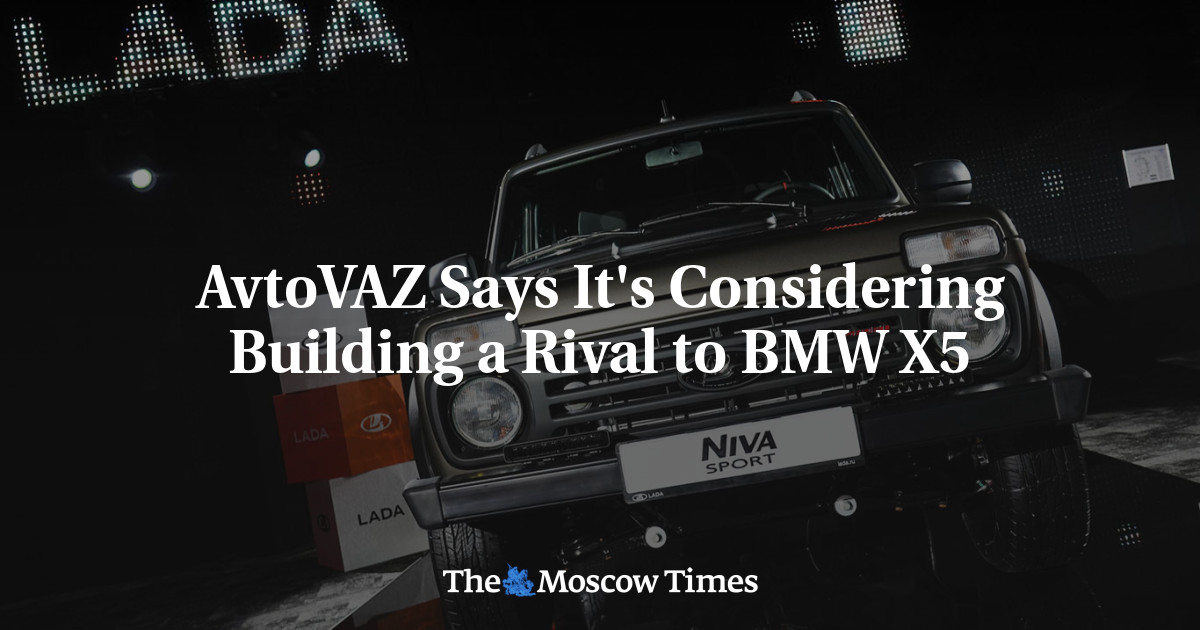 AvtoVAZ Says It's Considering Building a Rival to BMW X5