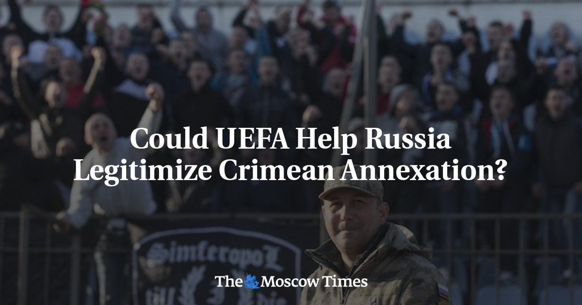 Bisakah UEFA membantu Rusia melegalkan aneksasi Krimea?