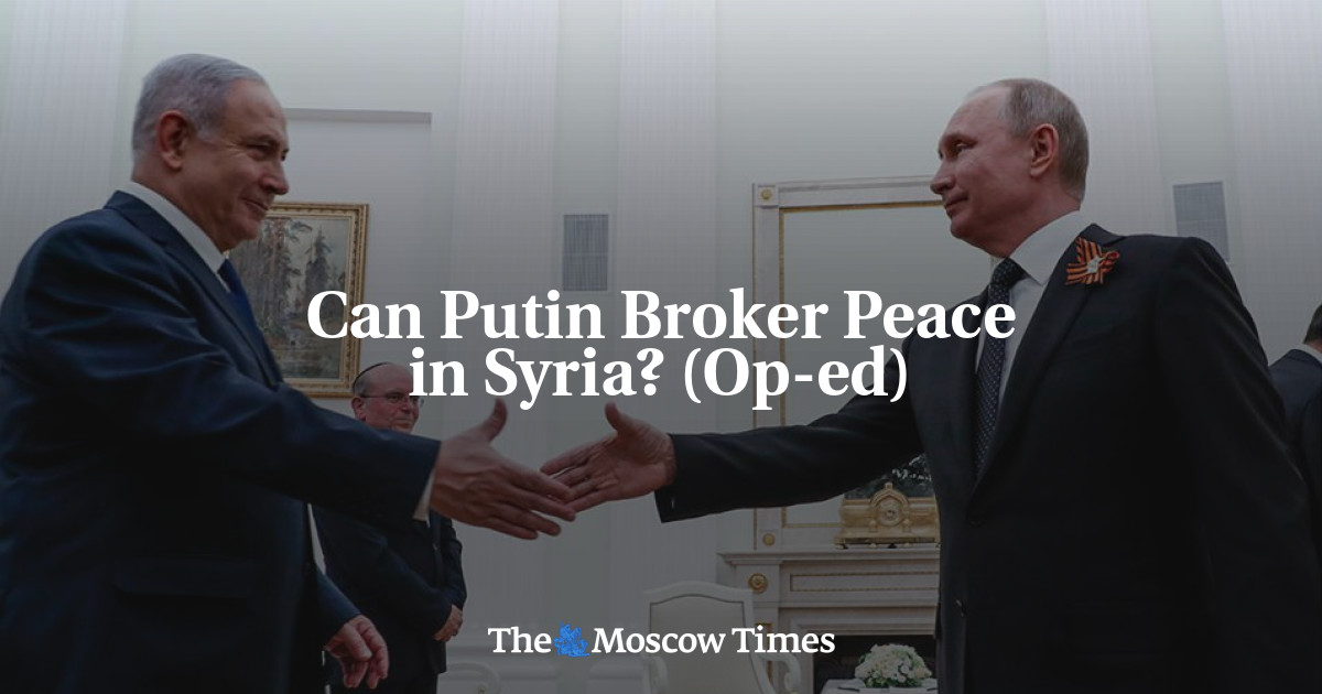 Bisakah Putin menengahi perdamaian di Suriah?  (Op-ed)
