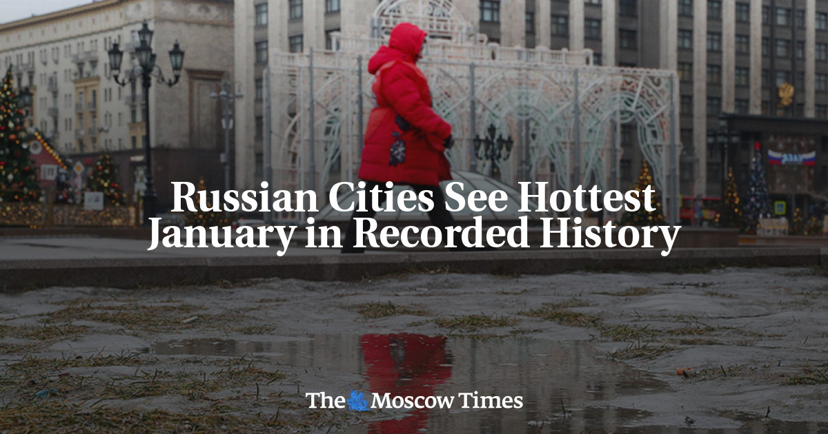 Russia Experiences Hottest January In History The Moscow Times