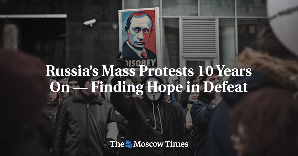 Protes massal Rusia 10 tahun berlalu – temukan harapan dalam kekalahan
