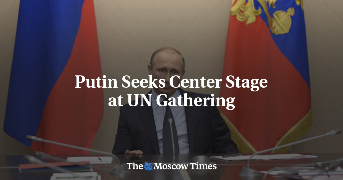 Putin mencari panggung utama di pertemuan PBB
