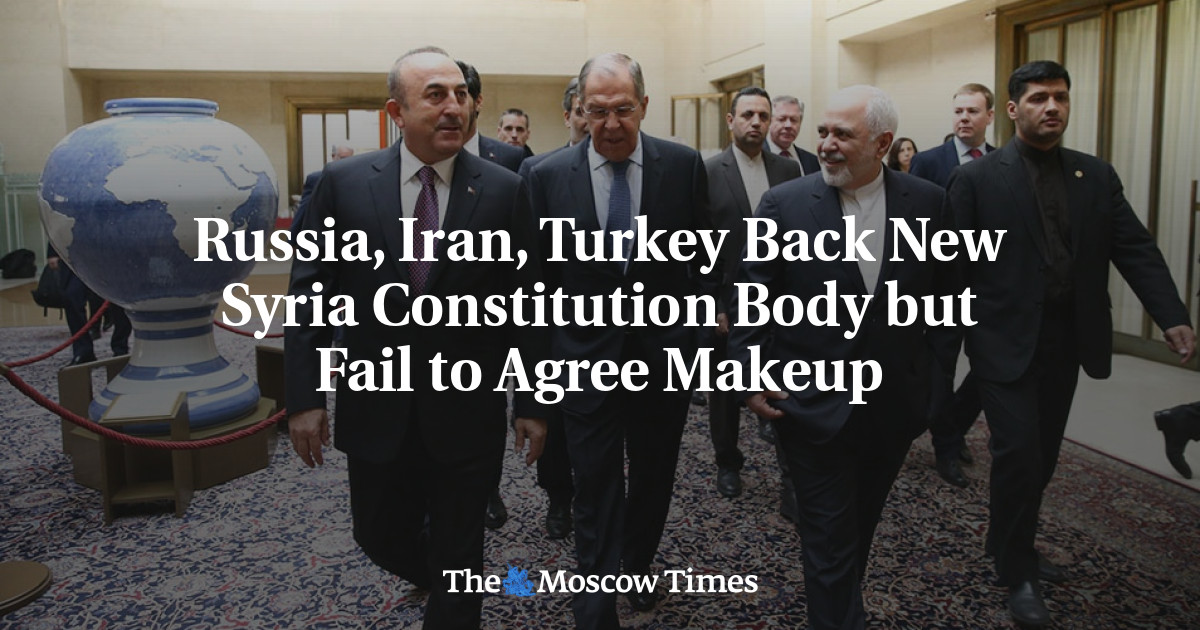 Rusia, Iran, Turki mendukung badan konstitusi Suriah yang baru, tetapi tidak setuju