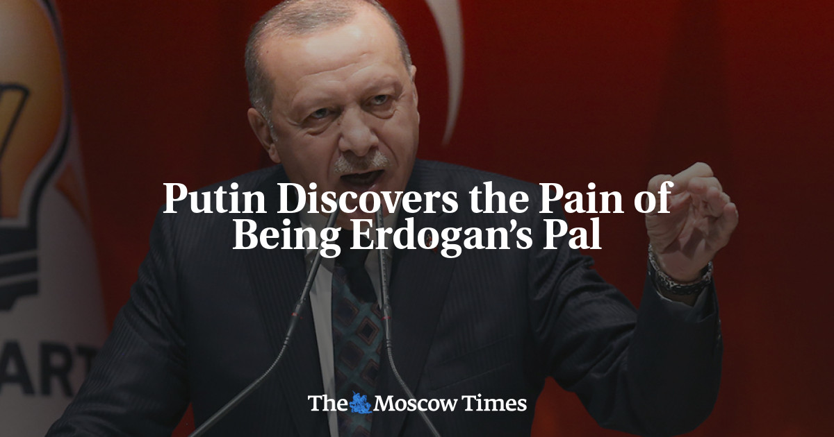 Putin menyadari betapa sakitnya menjadi teman Erdogan