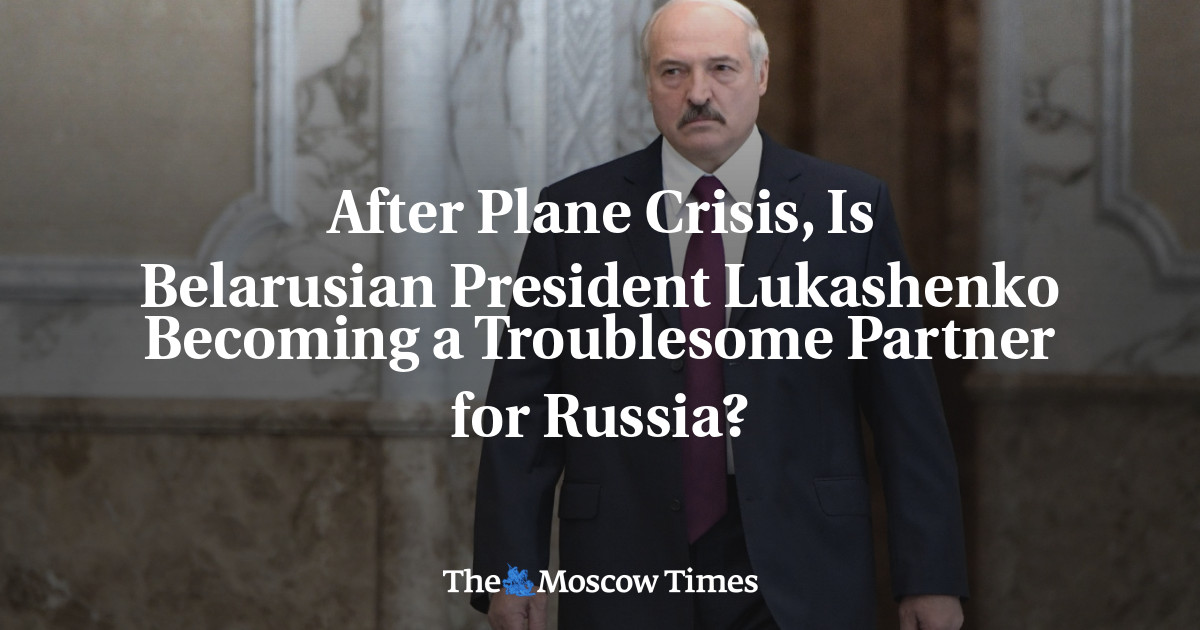 Apakah Presiden Belarusia Lukashenko menjadi mitra yang menyusahkan Rusia setelah krisis pesawat?