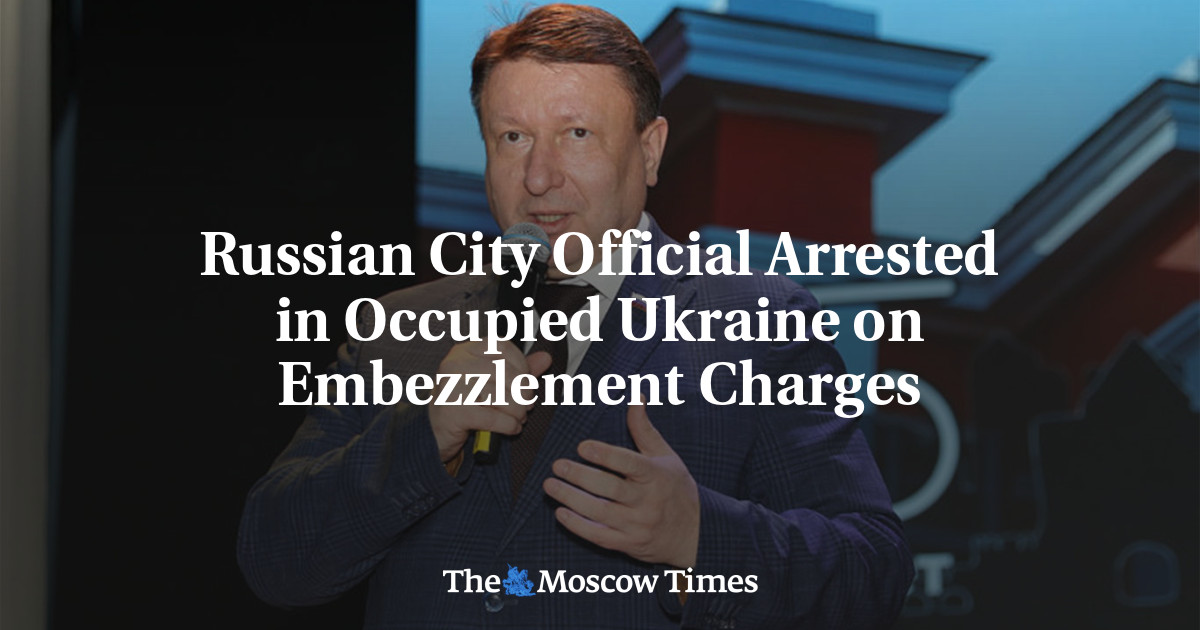 Российский городской чиновник арестован по обвинению в мошенничестве на оккупированной Украине