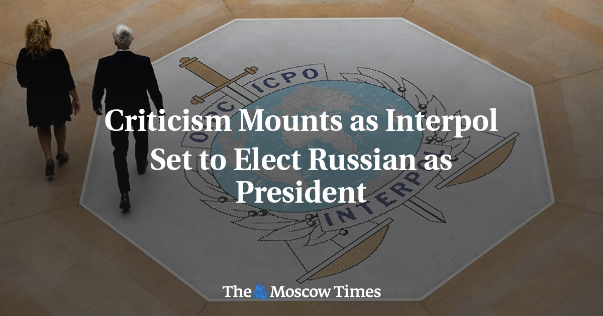 Kritik meningkat saat Interpol memilih Rusia sebagai presiden