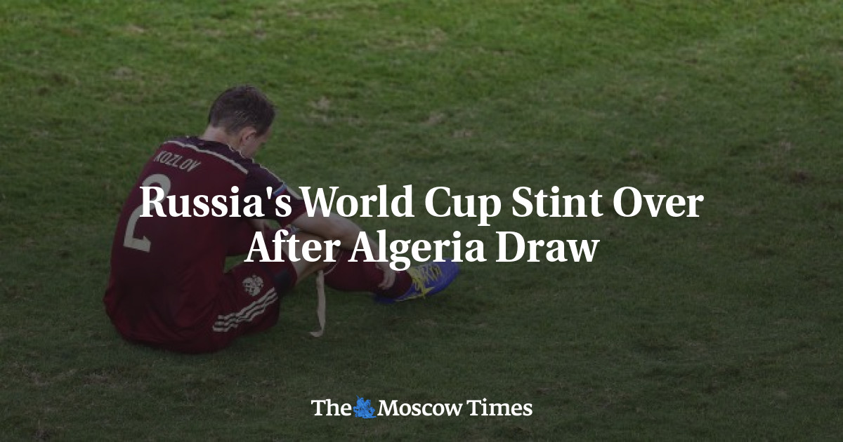 Piala Dunia Rusia berakhir setelah Aljazair bermain imbang