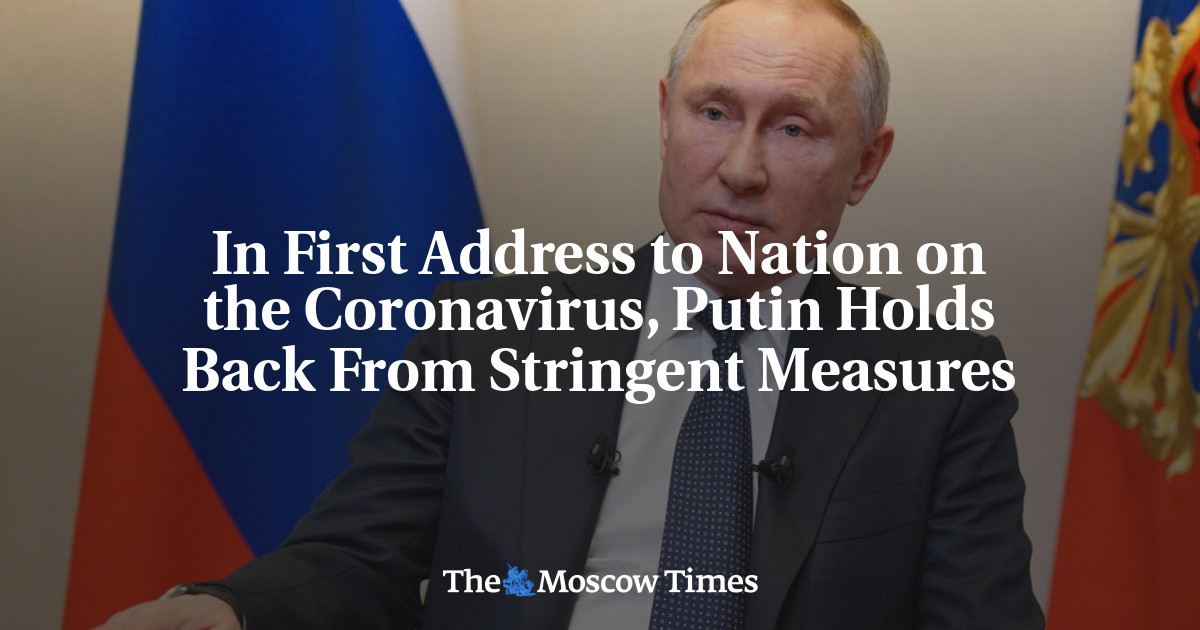 Putin berbicara kepada bangsa ketika krisis virus corona menyebar