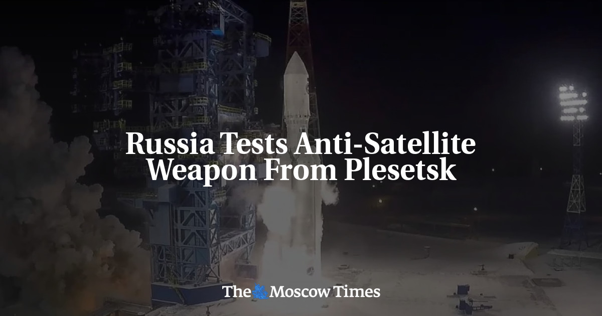 Anti-Satellite Missile Tested From Plesetsk For The Second Time In 2020 ...