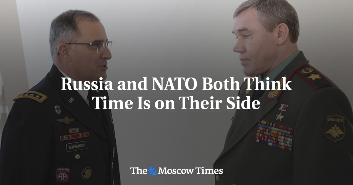 Rusia dan NATO sama-sama berpikir bahwa waktu ada di pihak mereka