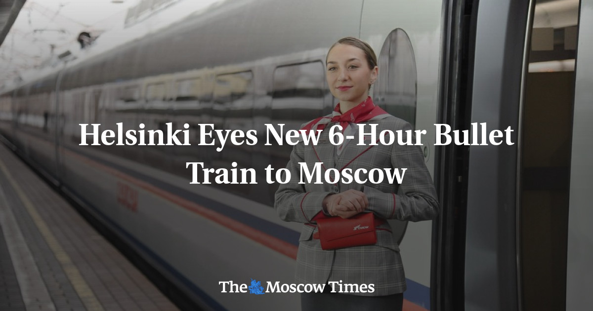 Helsinki Eyes New 6-Hour High-Speed Train to Moscow - The Moscow Times