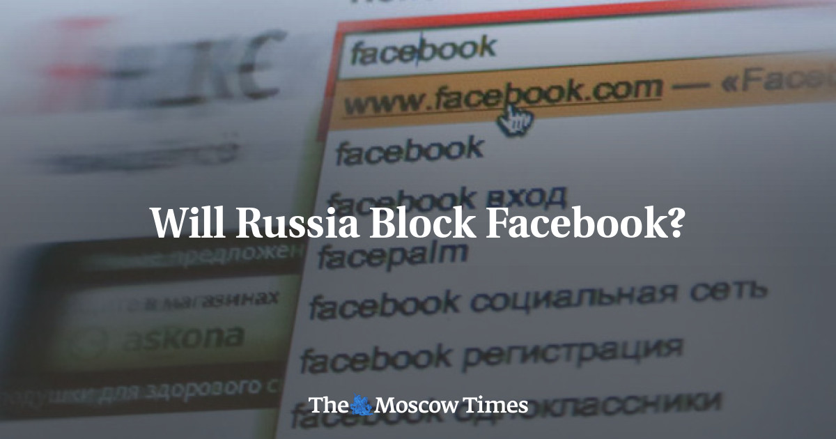 Akankah Rusia Memblokir Facebook?