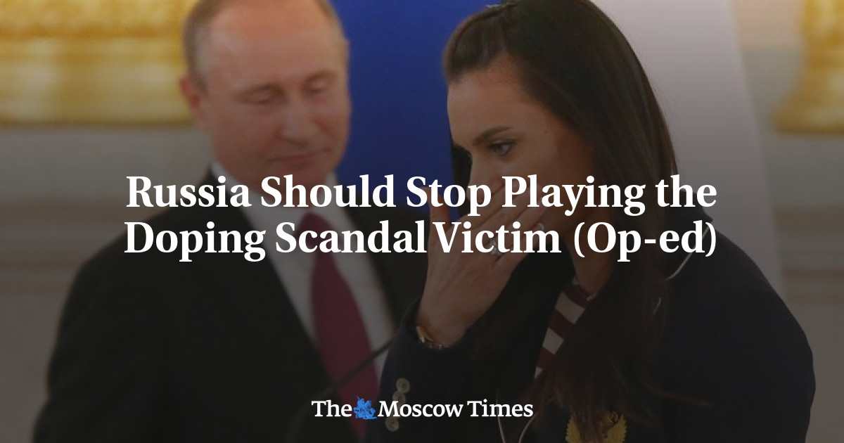 Rusia harus berhenti berperan sebagai korban skandal narkoba (Op-ed)