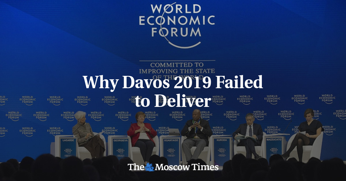 Mengapa Davos 2019 gagal terkirim