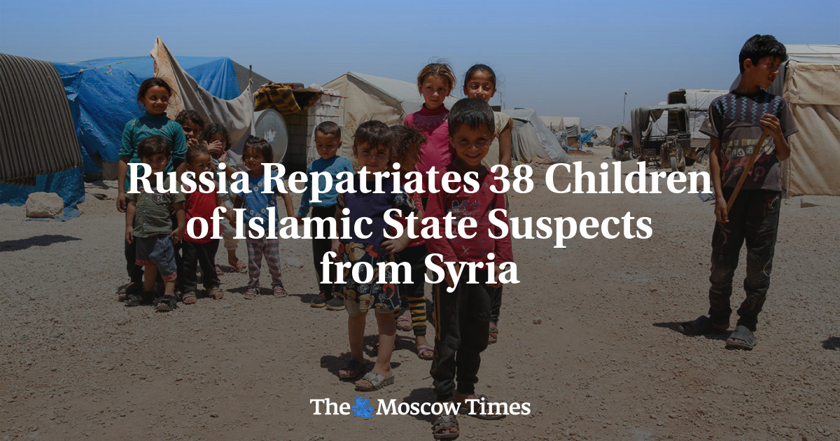 Россия репатриировала из Сирии 38 детей подозреваемых в ИГИЛ