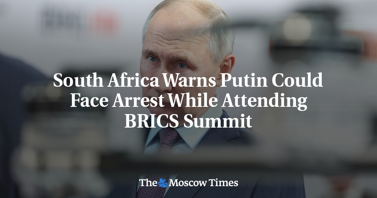 ЮАР предупредила, что Путина могут арестовать во время саммита БРИКС
