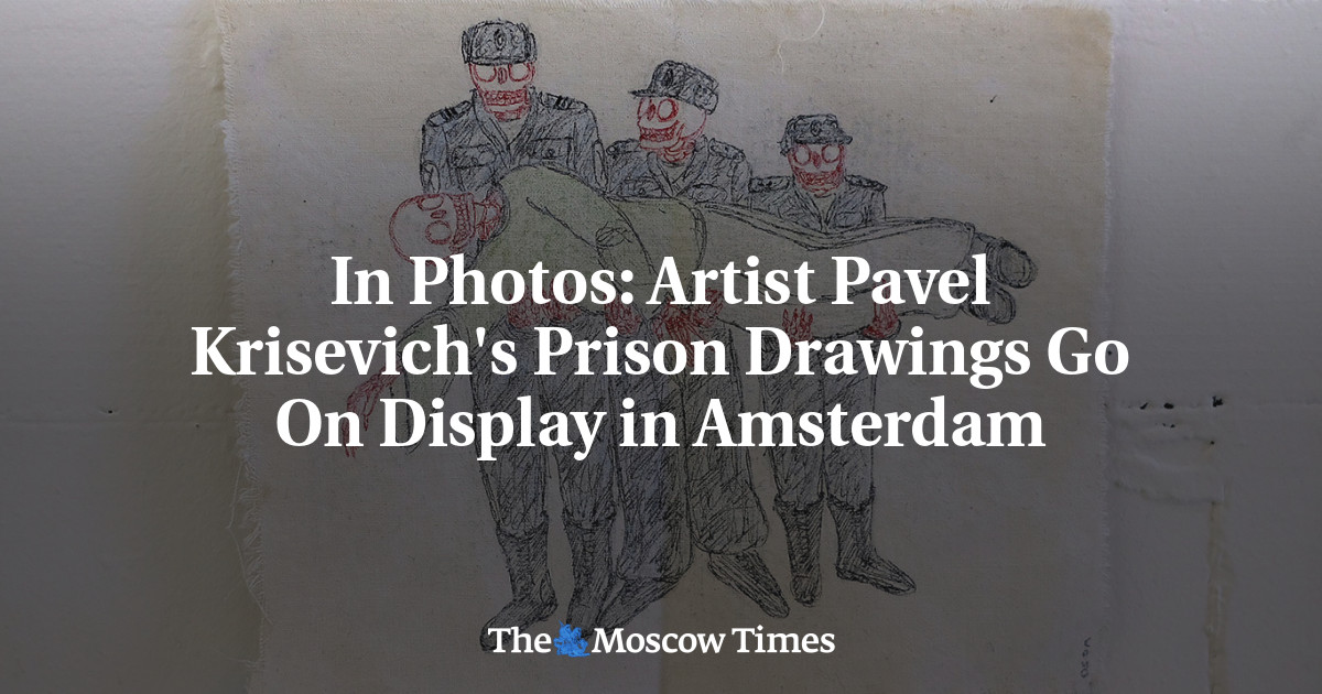 In Photos: Artist Pavel Krisevich's Prison Drawings Go On Display in Amsterdam