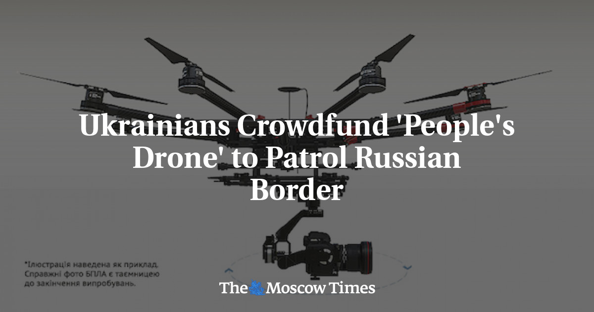 Crowdfund Ukraina ‘Rakyat Drone’ untuk Patroli Perbatasan Rusia