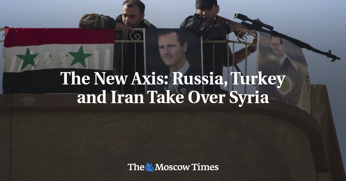 Rusia, Turki dan Iran mengambil alih Suriah