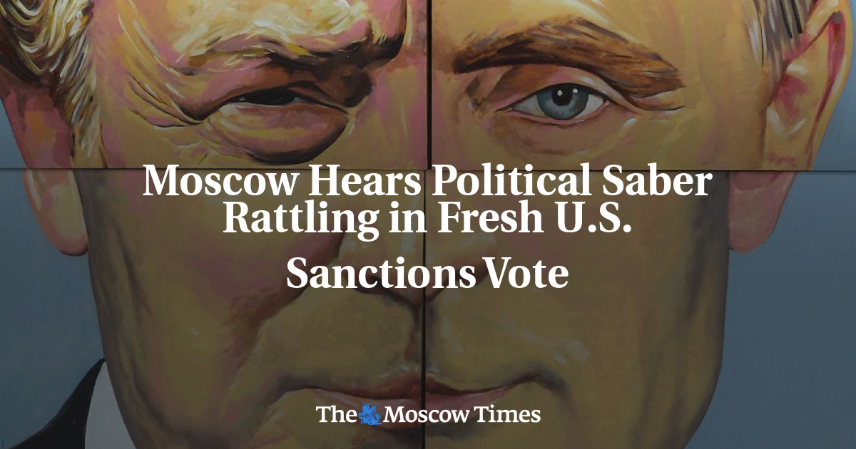 Moskow mendengar pedang politik berderak dalam pemungutan suara sanksi AS yang baru