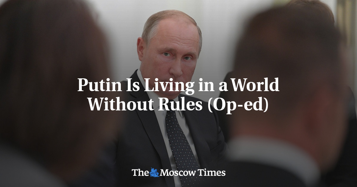 Putin Hidup di Dunia Tanpa Aturan (Op-ed)