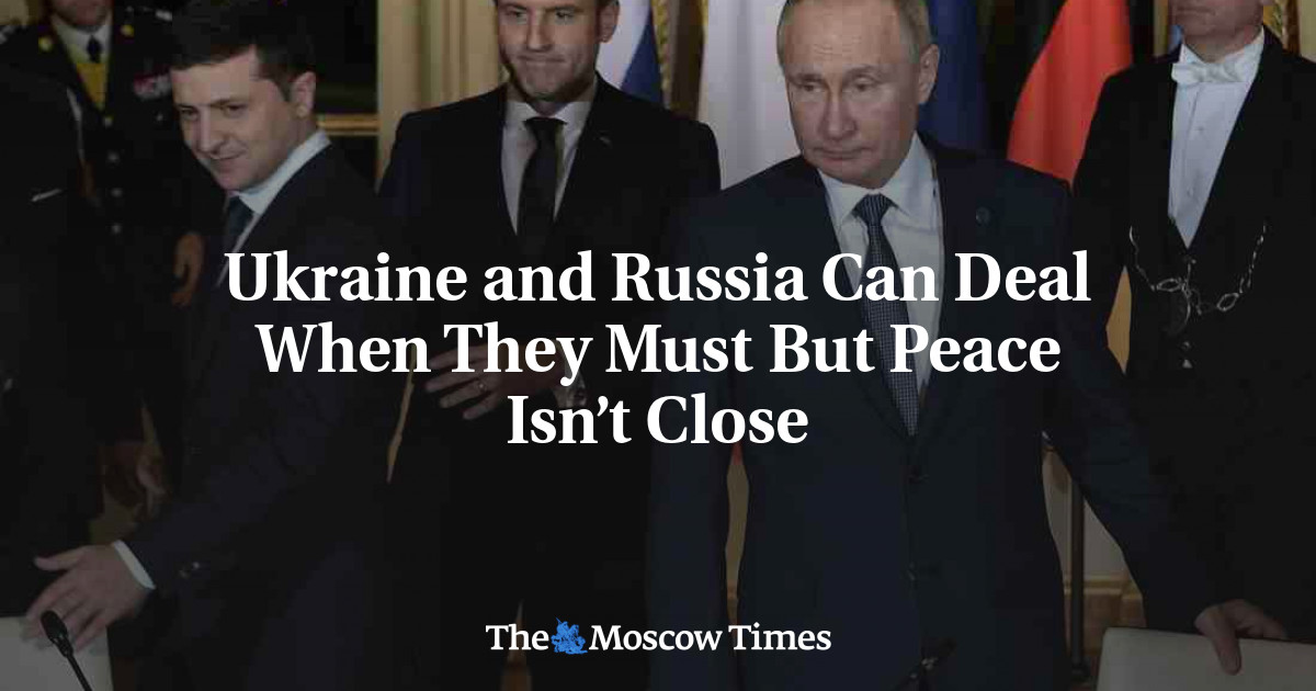 Ukraina dan Rusia dapat melakukan perdagangan ketika diperlukan, namun perdamaian tidak akan tercapai