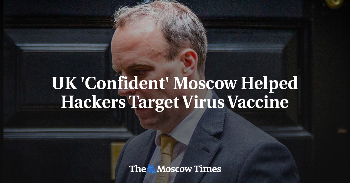 Inggris ‘Percaya Diri’ Moskow Membantu Peretas Menargetkan Vaksin Virus