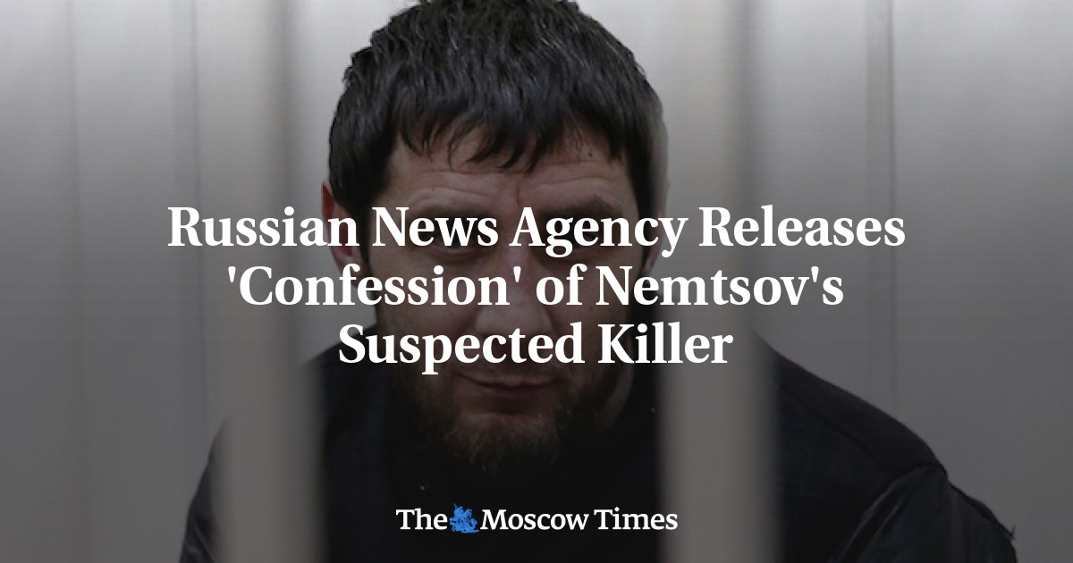 Russian News Agency Releases Confession Of Nemtsovs Suspected Killer