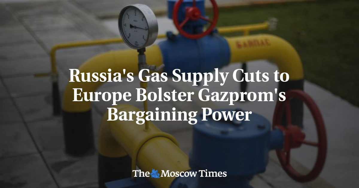 Pengurangan pasokan gas Rusia ke Eropa memperkuat daya tawar Gazprom