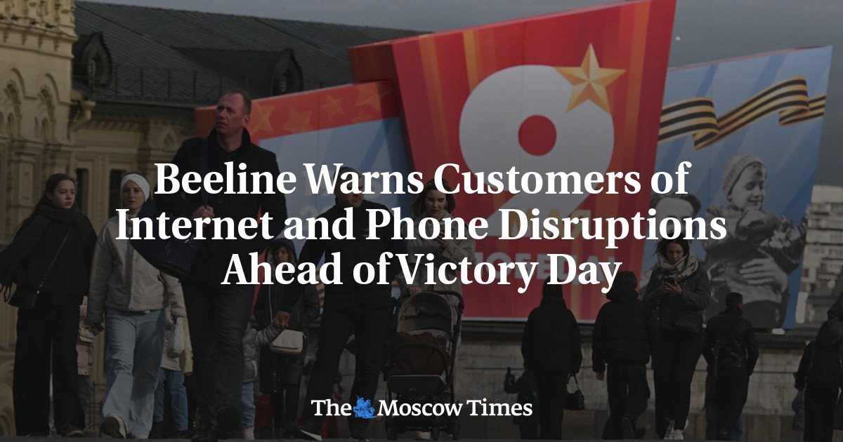 Beeline Warns Customers of Internet and Phone Disruptions Ahead of Victory Day