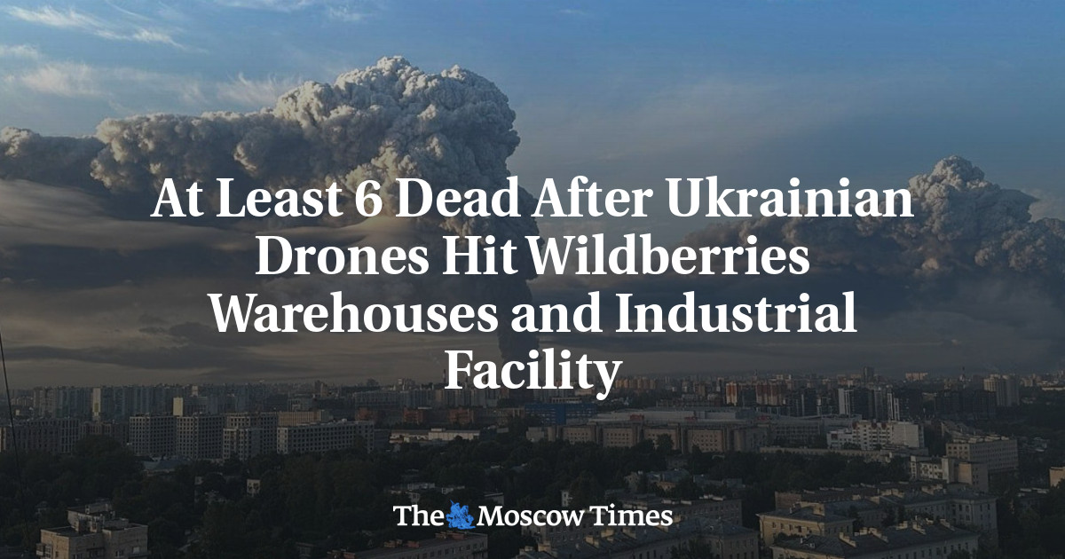 Ukraine Drones Hit Wildberries Sites, Kill 6 in Kirov