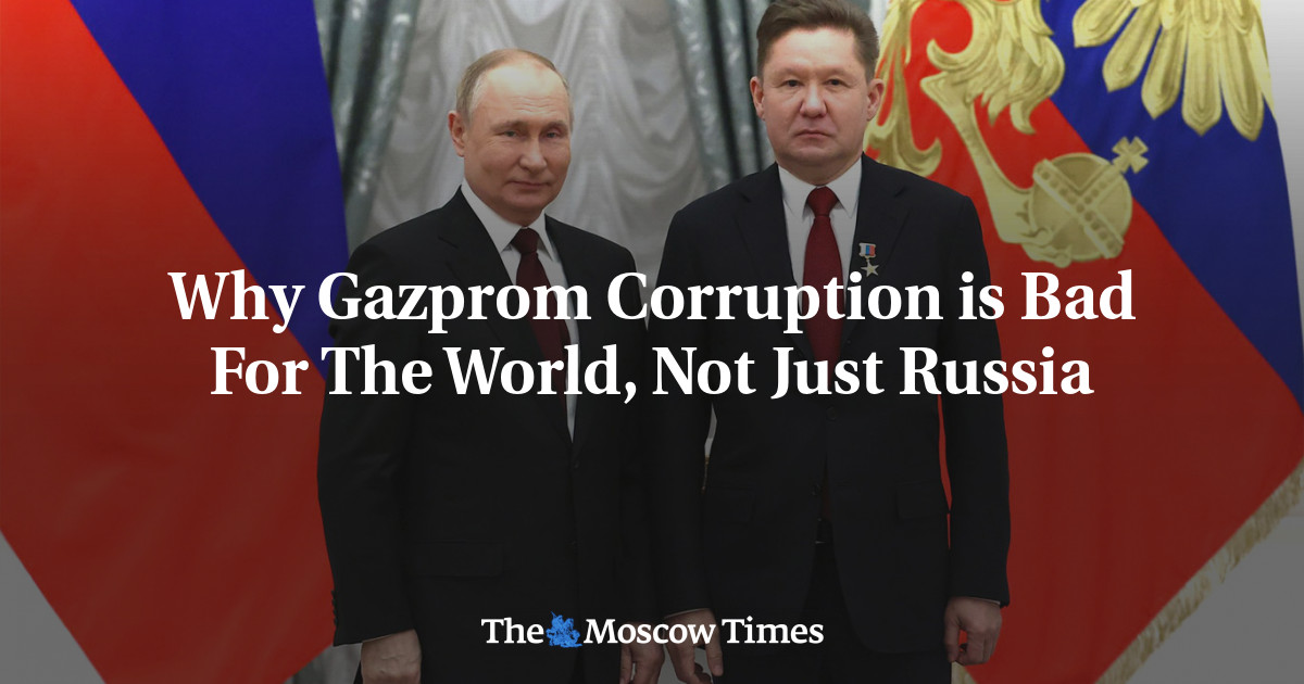 Mengapa korupsi Gazprom berdampak buruk bagi dunia, bukan hanya Rusia
