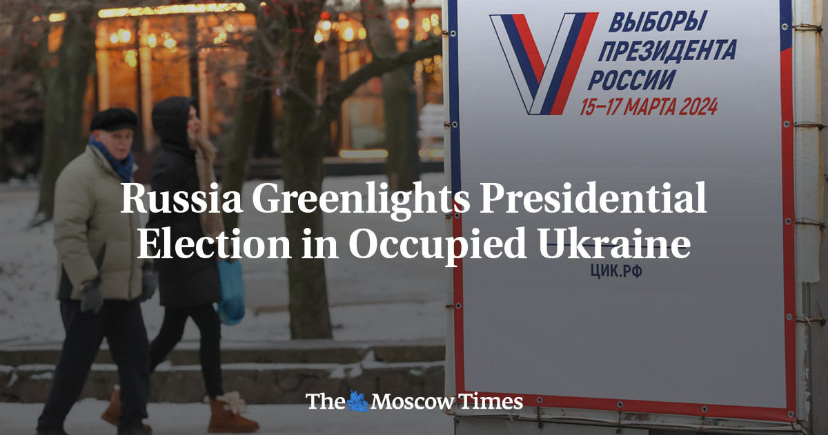 Russia Greenlights Presidential Election in Occupied Ukraine