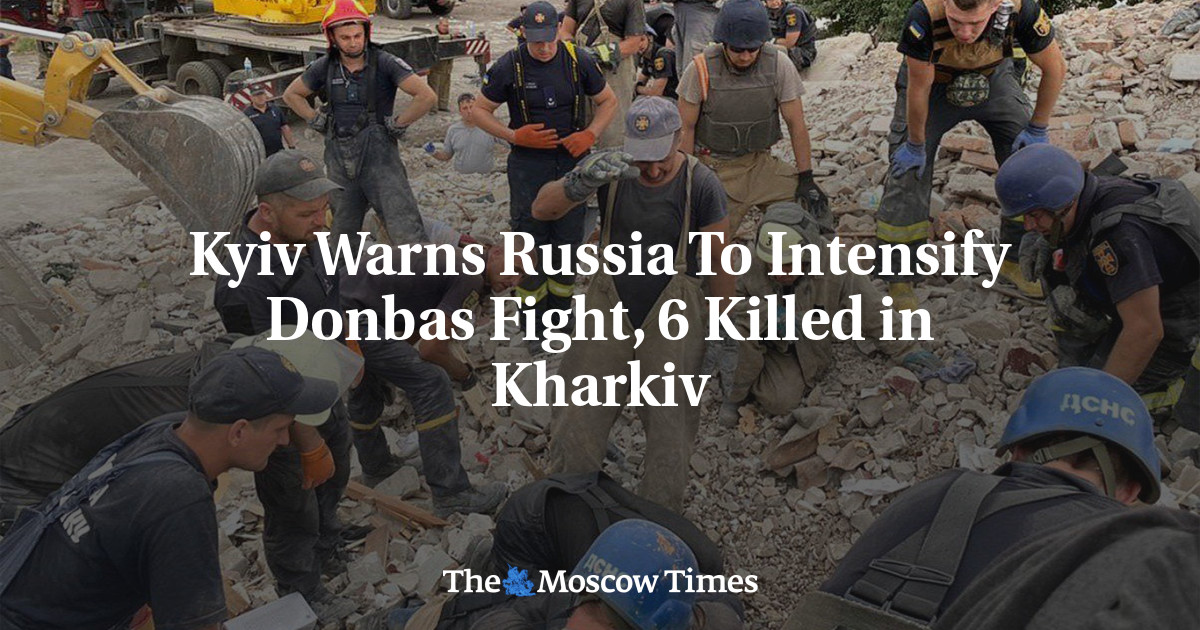 Kiev memperingatkan Rusia untuk meningkatkan pertempuran Donbas, 6 orang tewas di Kharkiv