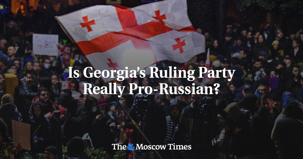 Apakah partai berkuasa di Georgia benar-benar pro-Rusia?