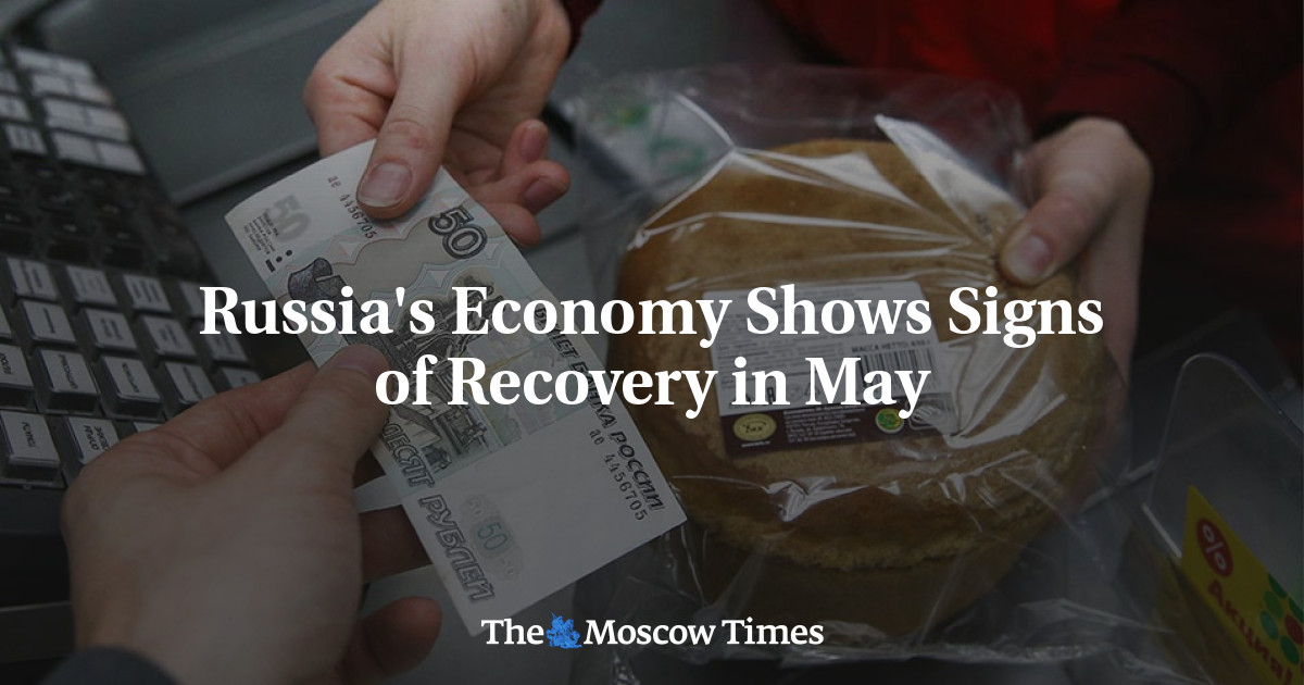 Perekonomian Rusia menunjukkan tanda-tanda pemulihan di bulan Mei