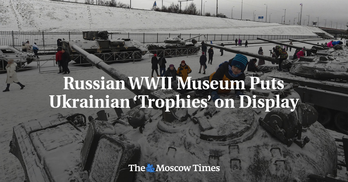 Museum Perang Dunia II Rusia memajang ‘piala’ Ukraina