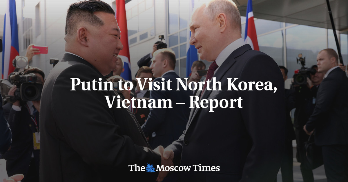 푸틴 대통령이 북한과 베트남 방문 – 보도