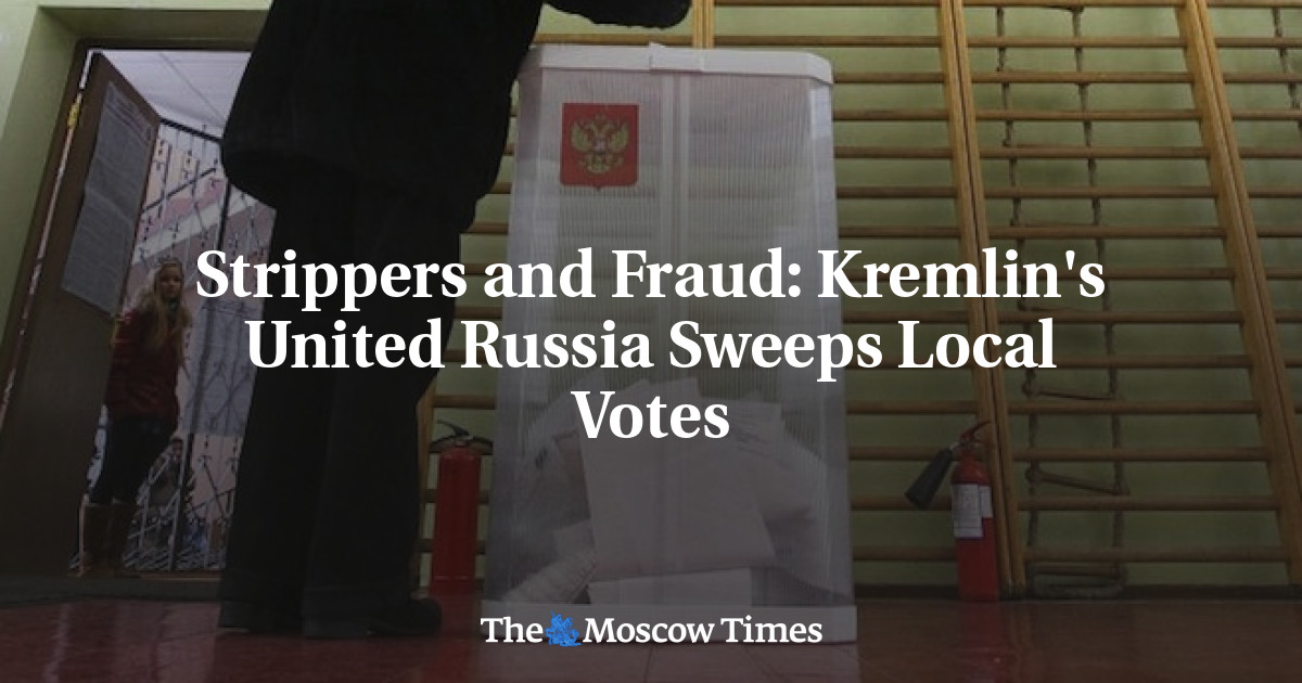 Rusia Bersatu Kremlin menyapu bersih suara lokal