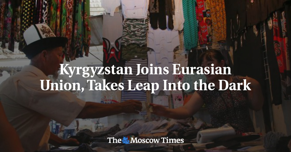 Kyrgyzstan bergabung dengan Uni Eurasia, melakukan lompatan dalam kegelapan