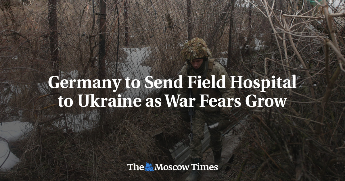 Jerman mengirim rumah sakit lapangan ke Ukraina saat ketakutan akan perang meningkat