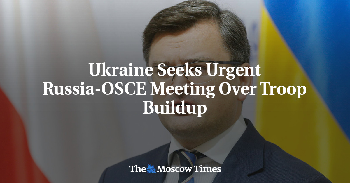 Ukraina mengupayakan pertemuan mendesak antara Rusia dan OSCE mengenai peningkatan pasukan