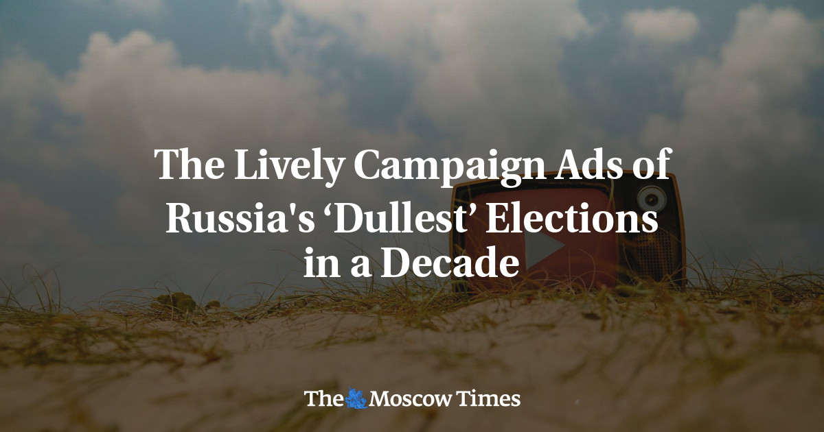 Iklan kampanye langsung dari pemilu ‘paling membosankan’ di Rusia dalam satu dekade