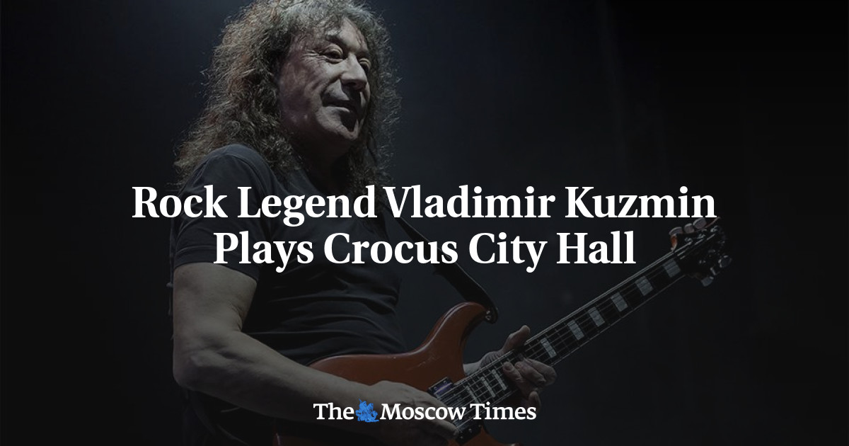 Legenda Rock Vladimir Kuzmin berperan sebagai Balai Kota Crocus